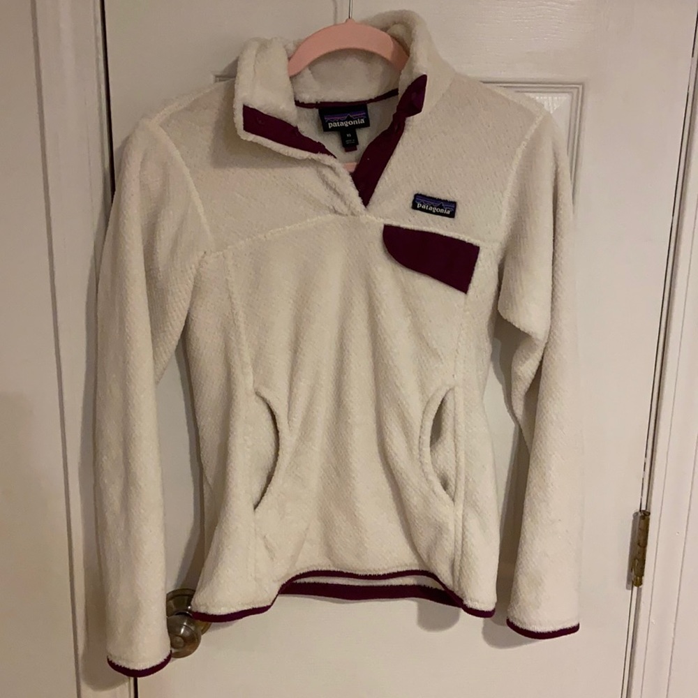 White and purple Patagonia sherpa!